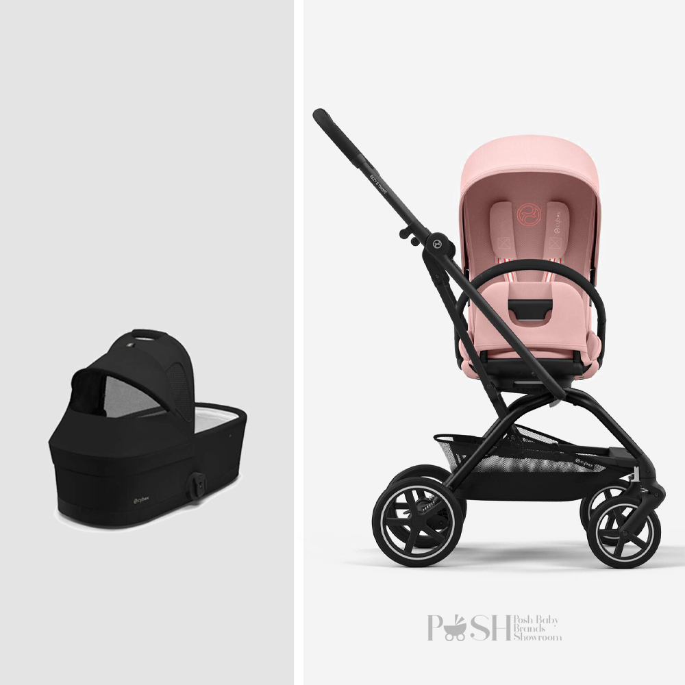 Carucior 2 in 1 Cybex Eezy S Twist+2 Candy Pink
