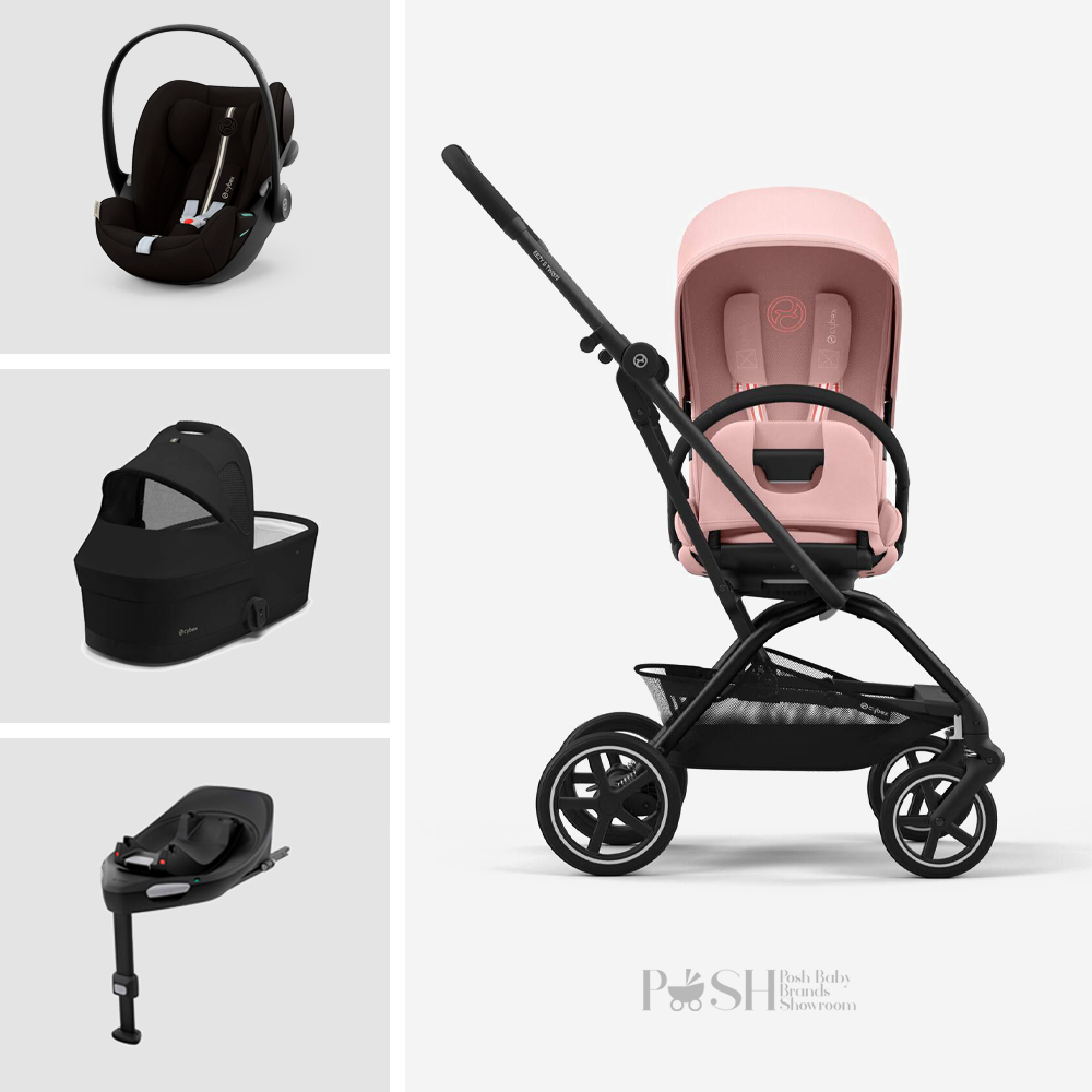 Carucior 4 in 1 Cybex Eezy S Twist+2 Candy Pink