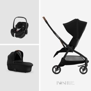Carucior 3 in 1 Redsbaby Aeron Black